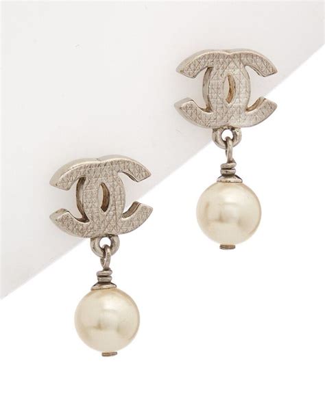 chanel initial earrings|chanel earrings official site.